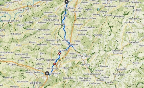 ebiketour solothurn moossee solbad