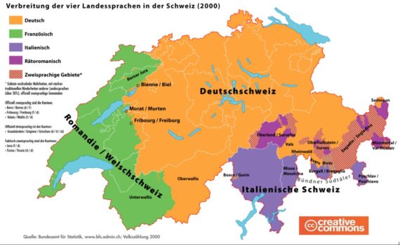 karte schweiz sprachgrenze